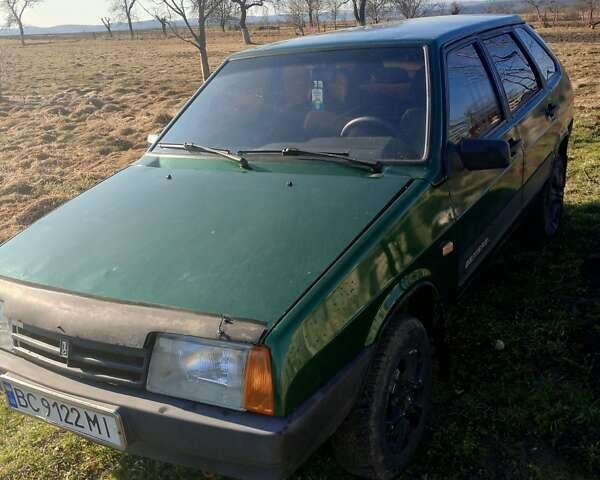 Зеленый ВАЗ 2109, объемом двигателя 1.5 л и пробегом 5 тыс. км за 750 $, фото 1 на Automoto.ua