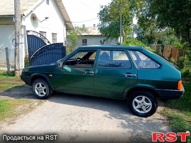 Зеленый ВАЗ 2109, объемом двигателя 1.5 л и пробегом 88 тыс. км за 750 $, фото 1 на Automoto.ua