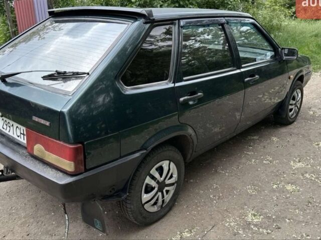 Зеленый ВАЗ 2109, объемом двигателя 1.5 л и пробегом 171 тыс. км за 1150 $, фото 1 на Automoto.ua