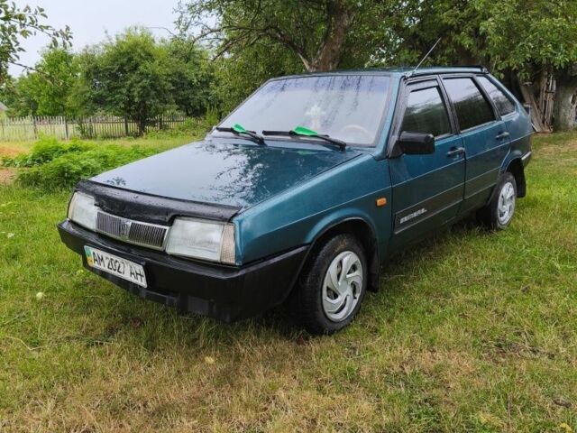 Зеленый ВАЗ 2109, объемом двигателя 0 л и пробегом 200 тыс. км за 750 $, фото 1 на Automoto.ua
