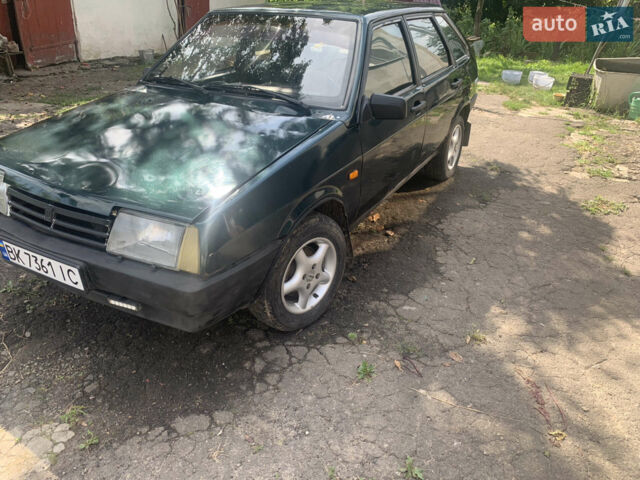 Зелений ВАЗ 2109, об'ємом двигуна 1.5 л та пробігом 239 тис. км за 1100 $, фото 1 на Automoto.ua