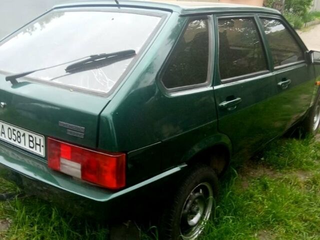Зеленый ВАЗ 2109, объемом двигателя 1.5 л и пробегом 187 тыс. км за 1500 $, фото 1 на Automoto.ua