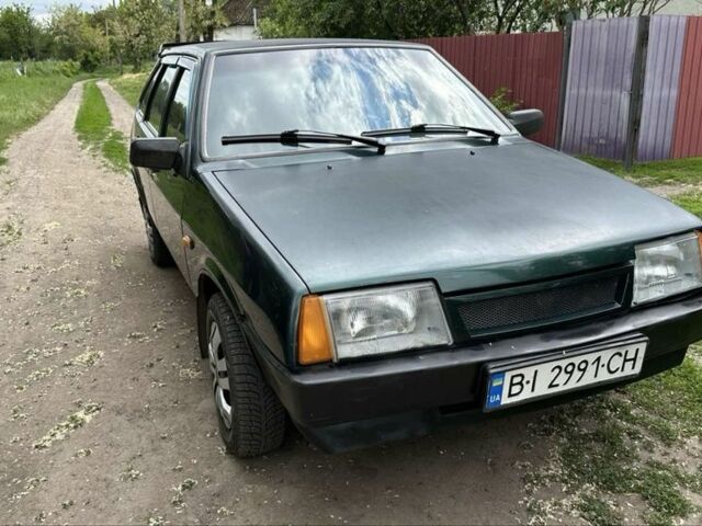 Зелений ВАЗ 2109, об'ємом двигуна 1.5 л та пробігом 171 тис. км за 1150 $, фото 1 на Automoto.ua