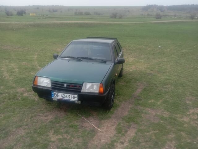 Зелений ВАЗ 2109, об'ємом двигуна 1.5 л та пробігом 144 тис. км за 1500 $, фото 1 на Automoto.ua