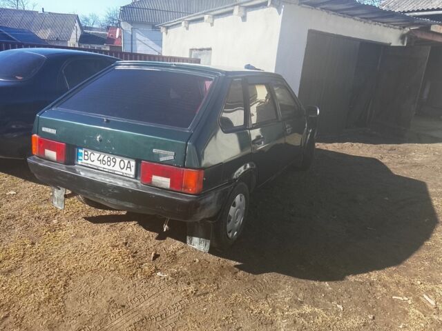 Зеленый ВАЗ 2109, объемом двигателя 1.5 л и пробегом 280 тыс. км за 827 $, фото 1 на Automoto.ua