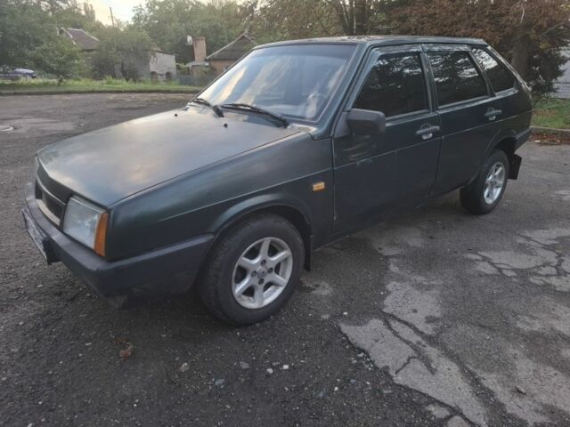 Зелений ВАЗ 2109, об'ємом двигуна 1.5 л та пробігом 56 тис. км за 1199 $, фото 1 на Automoto.ua