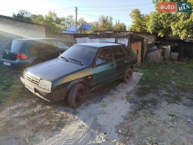 Зелений ВАЗ 2109, об'ємом двигуна 1.5 л та пробігом 229 тис. км за 667 $, фото 1 на Automoto.ua