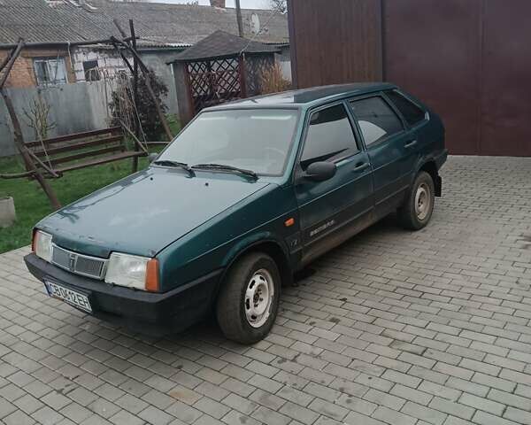 Зеленый ВАЗ 2109, объемом двигателя 1.5 л и пробегом 200 тыс. км за 950 $, фото 1 на Automoto.ua