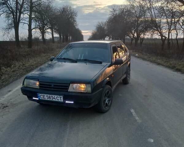 Зеленый ВАЗ 2109, объемом двигателя 1.5 л и пробегом 150 тыс. км за 1450 $, фото 1 на Automoto.ua