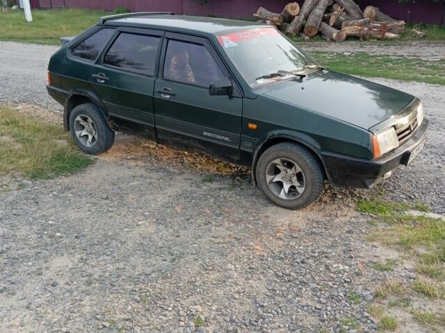 Зелений ВАЗ 2109, об'ємом двигуна 1.5 л та пробігом 236 тис. км за 1600 $, фото 1 на Automoto.ua