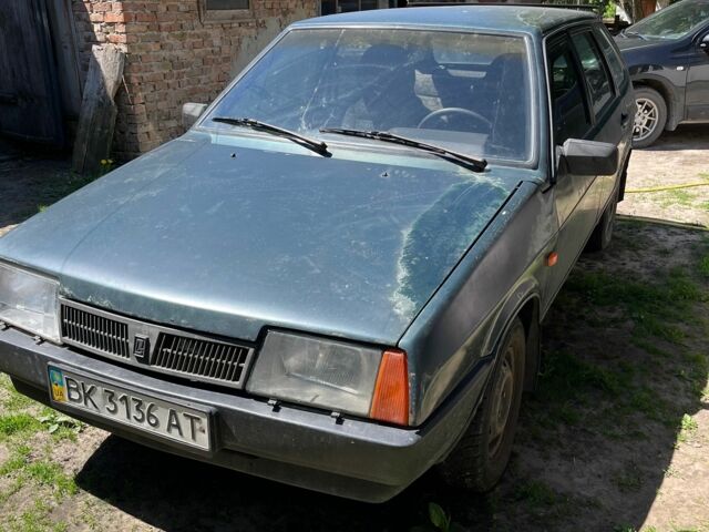 Зелений ВАЗ 2109, об'ємом двигуна 1.5 л та пробігом 192 тис. км за 522 $, фото 1 на Automoto.ua