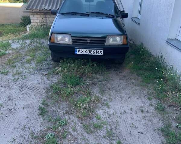 Зеленый ВАЗ 2109, объемом двигателя 1.5 л и пробегом 196 тыс. км за 1600 $, фото 1 на Automoto.ua