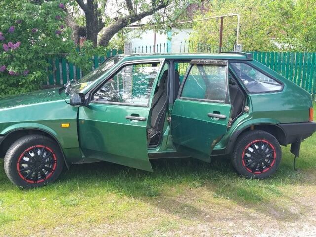 Зеленый ВАЗ 2109, объемом двигателя 1.5 л и пробегом 170 тыс. км за 2500 $, фото 1 на Automoto.ua