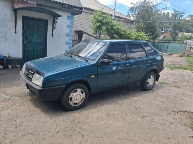 Зеленый ВАЗ 2109, объемом двигателя 1.5 л и пробегом 248 тыс. км за 1116 $, фото 1 на Automoto.ua