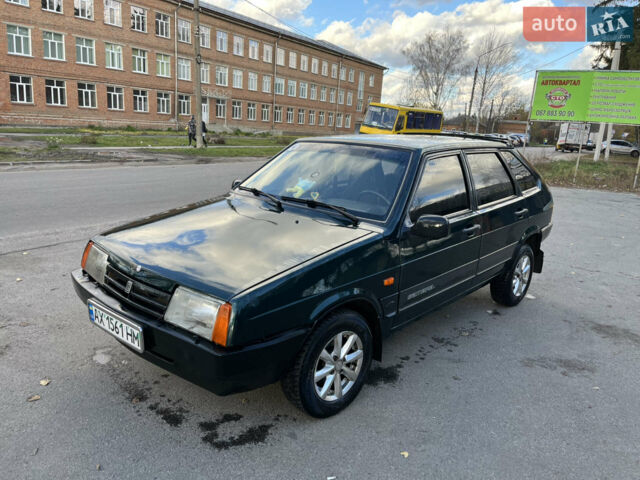 Зеленый ВАЗ 2109, объемом двигателя 1.5 л и пробегом 190 тыс. км за 2000 $, фото 1 на Automoto.ua