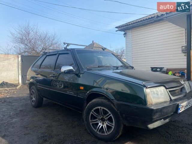 Зеленый ВАЗ 2109, объемом двигателя 1.5 л и пробегом 210 тыс. км за 1400 $, фото 1 на Automoto.ua