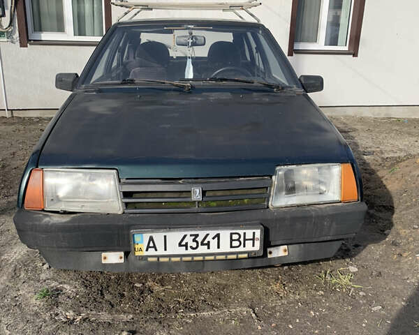 Зеленый ВАЗ 2109, объемом двигателя 1.5 л и пробегом 111 тыс. км за 900 $, фото 1 на Automoto.ua