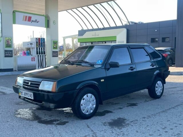 Зеленый ВАЗ 2109, объемом двигателя 1.5 л и пробегом 209 тыс. км за 1200 $, фото 1 на Automoto.ua