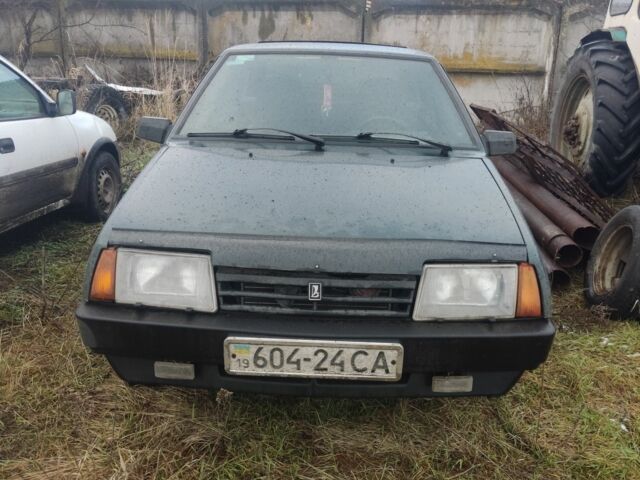 Зеленый ВАЗ 2109, объемом двигателя 1 л и пробегом 300 тыс. км за 1600 $, фото 1 на Automoto.ua