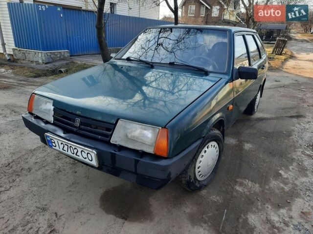 Зелений ВАЗ 2109, об'ємом двигуна 1.5 л та пробігом 243 тис. км за 990 $, фото 1 на Automoto.ua