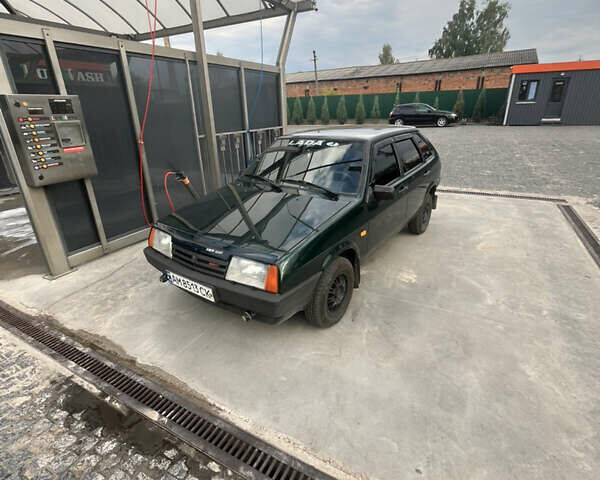 Зеленый ВАЗ 2109, объемом двигателя 1.5 л и пробегом 160 тыс. км за 2000 $, фото 1 на Automoto.ua