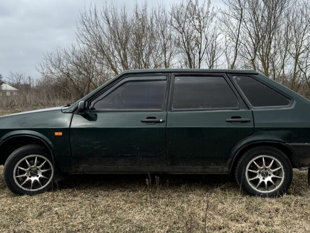 Зеленый ВАЗ 2109, объемом двигателя 1.5 л и пробегом 124 тыс. км за 1250 $, фото 1 на Automoto.ua