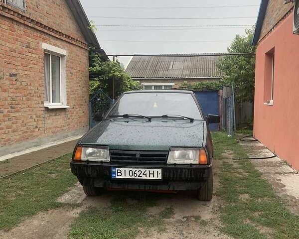 Зеленый ВАЗ 2109, объемом двигателя 1.4 л и пробегом 280 тыс. км за 1500 $, фото 1 на Automoto.ua