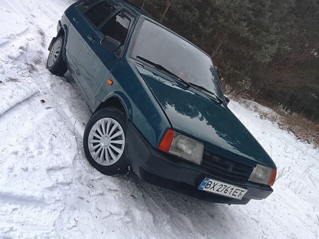 Зелений ВАЗ 2109, об'ємом двигуна 1.5 л та пробігом 190 тис. км за 1500 $, фото 1 на Automoto.ua