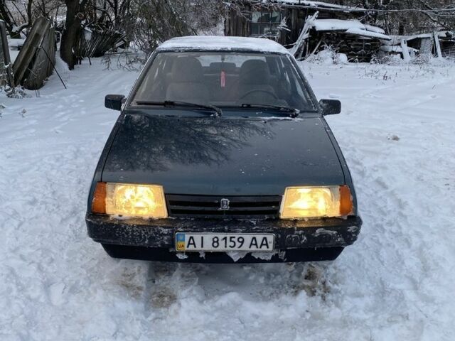 Зеленый ВАЗ 2109, объемом двигателя 1.5 л и пробегом 103 тыс. км за 2100 $, фото 1 на Automoto.ua