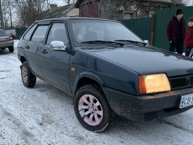 Зеленый ВАЗ 2109, объемом двигателя 1.5 л и пробегом 2 тыс. км за 1250 $, фото 1 на Automoto.ua