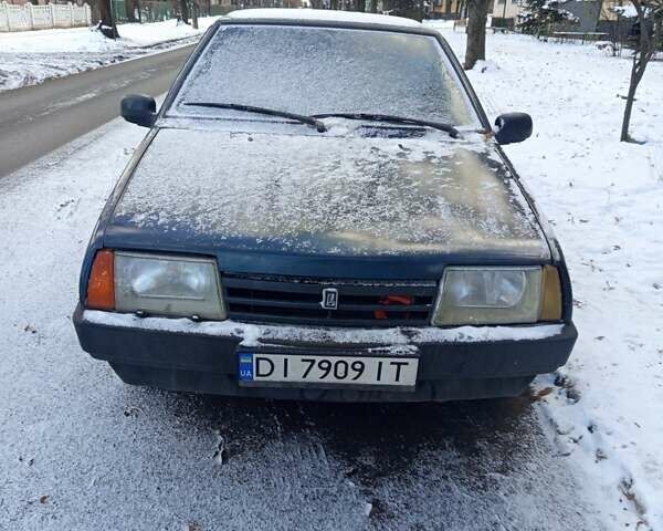 Зеленый ВАЗ 2109, объемом двигателя 1.5 л и пробегом 290 тыс. км за 1200 $, фото 1 на Automoto.ua