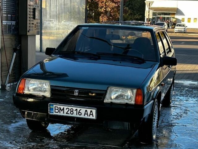 Зеленый ВАЗ 2109, объемом двигателя 1.5 л и пробегом 55 тыс. км за 2200 $, фото 1 на Automoto.ua