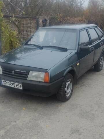 Зеленый ВАЗ 2109, объемом двигателя 1.5 л и пробегом 211 тыс. км за 1200 $, фото 1 на Automoto.ua