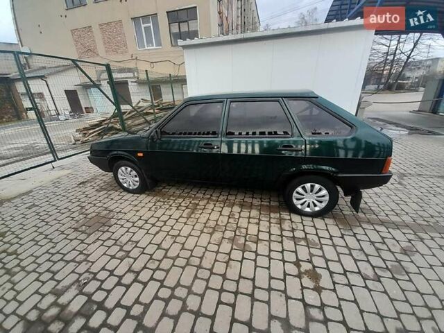Зелений ВАЗ 2109, об'ємом двигуна 1.5 л та пробігом 218 тис. км за 1100 $, фото 1 на Automoto.ua