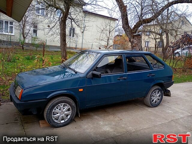 Зеленый ВАЗ 2109, объемом двигателя 1.5 л и пробегом 170 тыс. км за 1500 $, фото 1 на Automoto.ua