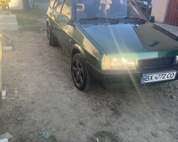 Зелений ВАЗ 2109, об'ємом двигуна 1.5 л та пробігом 200 тис. км за 2000 $, фото 1 на Automoto.ua