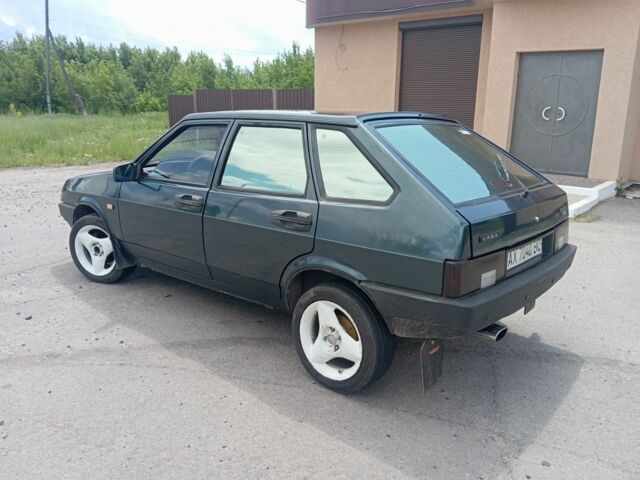 Зелений ВАЗ 2109, об'ємом двигуна 1 л та пробігом 72 тис. км за 1400 $, фото 1 на Automoto.ua