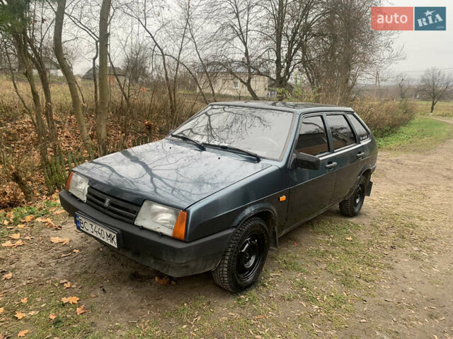 Зеленый ВАЗ 2109, объемом двигателя 1.5 л и пробегом 200 тыс. км за 1300 $, фото 1 на Automoto.ua