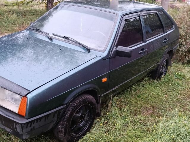 Зеленый ВАЗ 2109, объемом двигателя 1.5 л и пробегом 233 тыс. км за 1102 $, фото 1 на Automoto.ua