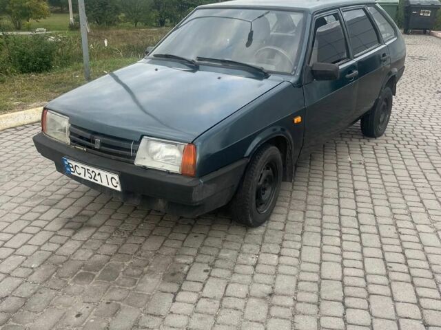 Зеленый ВАЗ 2109, объемом двигателя 1.5 л и пробегом 360 тыс. км за 875 $, фото 1 на Automoto.ua