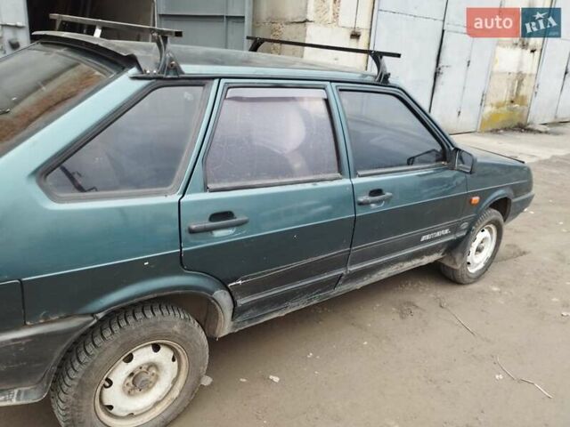 Зелений ВАЗ 2109, об'ємом двигуна 1.5 л та пробігом 222 тис. км за 750 $, фото 1 на Automoto.ua