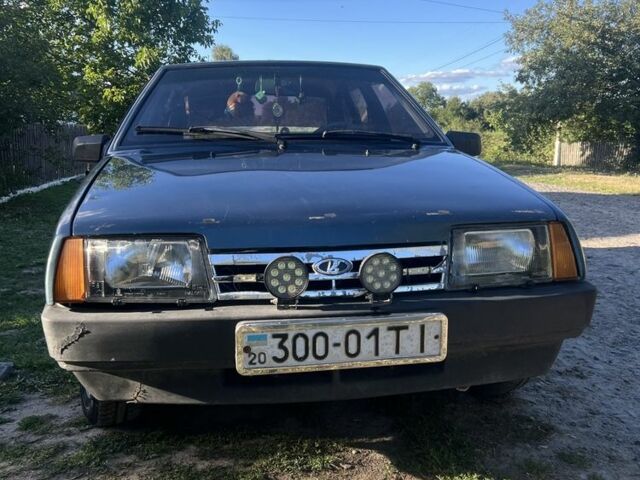 Зеленый ВАЗ 2109, объемом двигателя 1.5 л и пробегом 122 тыс. км за 1250 $, фото 1 на Automoto.ua