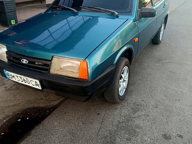 Зеленый ВАЗ 2109, объемом двигателя 1.5 л и пробегом 0 тыс. км за 1300 $, фото 1 на Automoto.ua