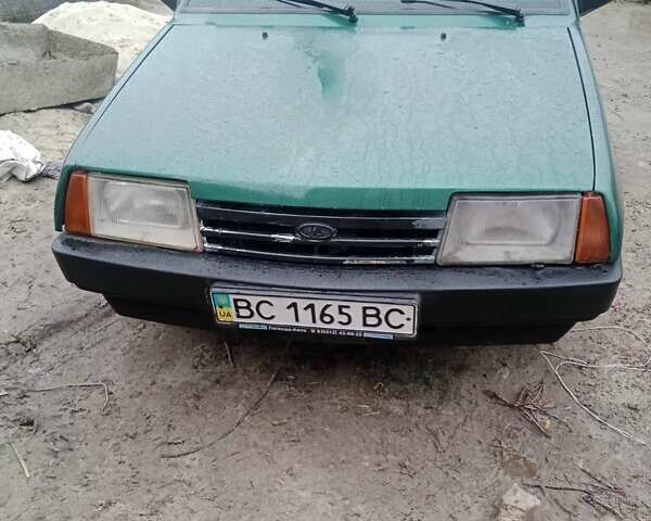 Зелений ВАЗ 2109, об'ємом двигуна 1.5 л та пробігом 80 тис. км за 1200 $, фото 1 на Automoto.ua