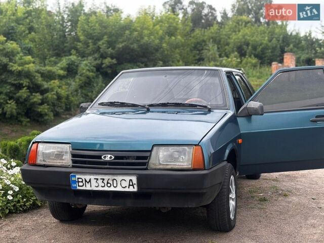 Зеленый ВАЗ 2109, объемом двигателя 1.5 л и пробегом 200 тыс. км за 1299 $, фото 1 на Automoto.ua