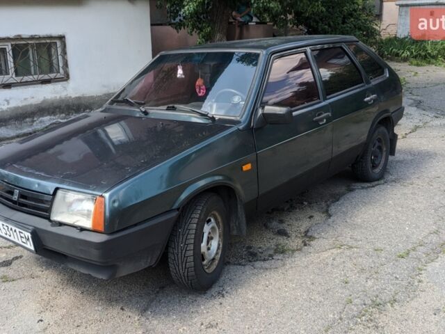 Зеленый ВАЗ 2109, объемом двигателя 1.5 л и пробегом 200 тыс. км за 1350 $, фото 1 на Automoto.ua