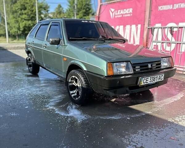 Зеленый ВАЗ 2109, объемом двигателя 1.5 л и пробегом 80 тыс. км за 1300 $, фото 1 на Automoto.ua