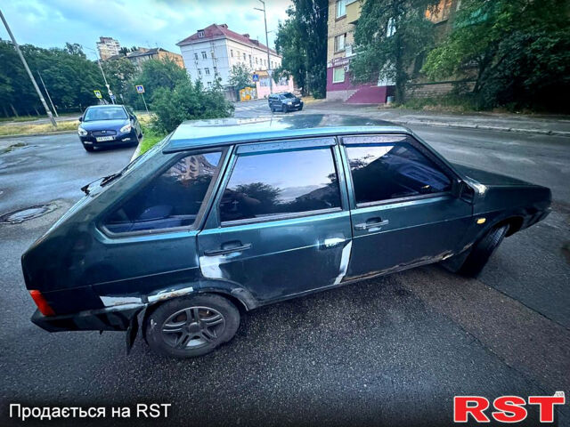 Зеленый ВАЗ 2109, объемом двигателя 1.5 л и пробегом 170 тыс. км за 1300 $, фото 1 на Automoto.ua