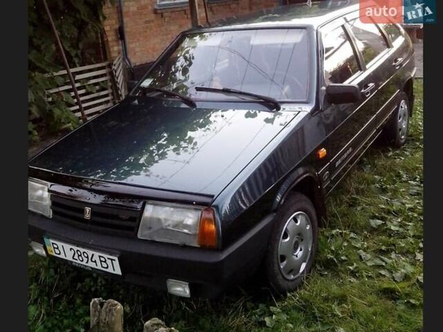 Зеленый ВАЗ 2109, объемом двигателя 1.5 л и пробегом 115 тыс. км за 2750 $, фото 1 на Automoto.ua