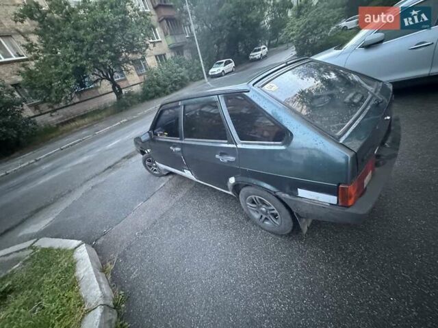 Зеленый ВАЗ 2109, объемом двигателя 1.5 л и пробегом 170 тыс. км за 1300 $, фото 1 на Automoto.ua